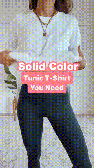 Christmas Deals$25.88 for 8 pack- Women's Long Sleeve Side Slit Loose Tops(Multiple Colors)